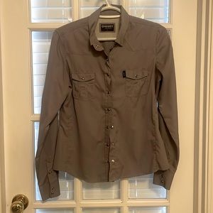 Kimes Western button down collar and cuffs